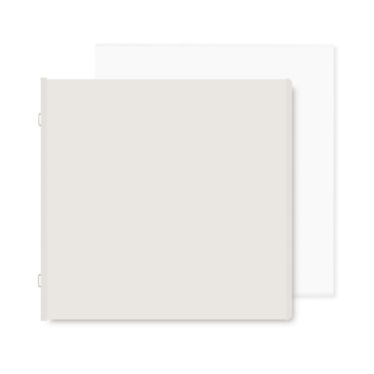 Spargo 12x12 Plain Pages and Protectors (16/pk)