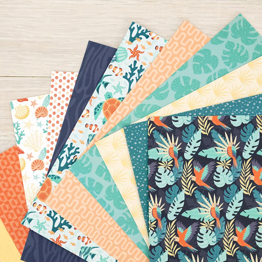 Sun Soaked 8x8 Paper Pack
