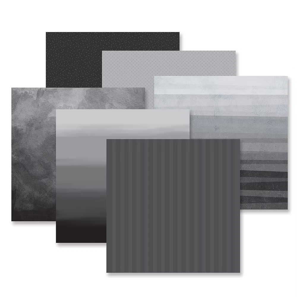 Black Gradient Best Hits Designer Paper Pack