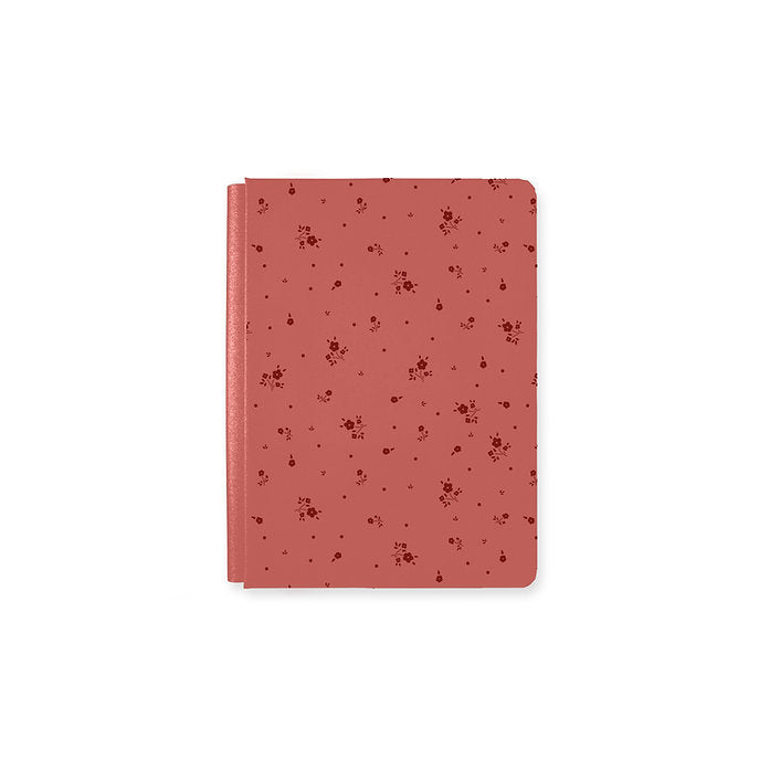 Delicate Daisies Scrap Journal - Antique Red