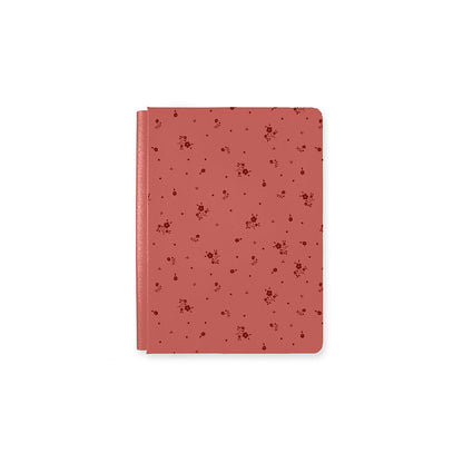 Delicate Daisies Scrap Journal - Antique Red