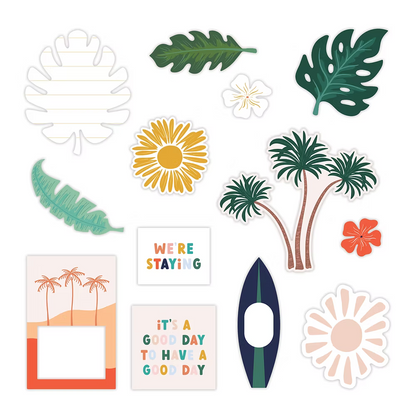 Tropic Time Embellishments