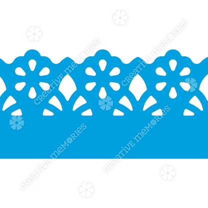 Floral Peaks Border Punch