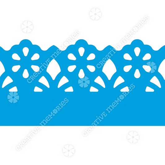 Floral Peaks Border Punch