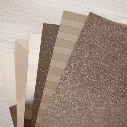 Brown Gradient Best HIts Designer Paper Pack