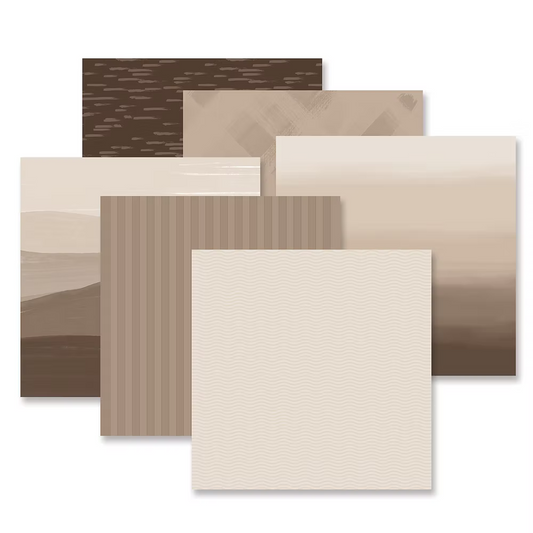 Brown Gradient Best HIts Designer Paper Pack