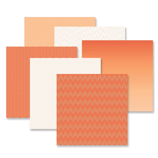 Totally Tonal Tangerine Designer Paper Pack