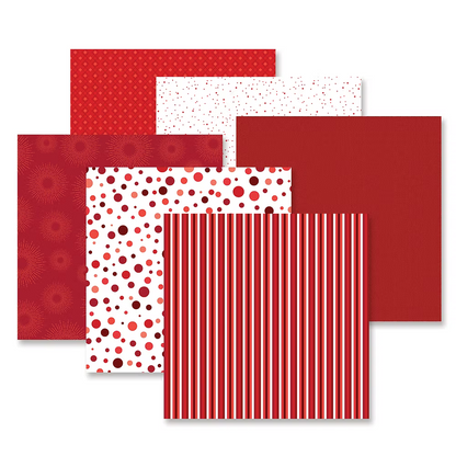 Totally Tonal Red Designer Paper Pack