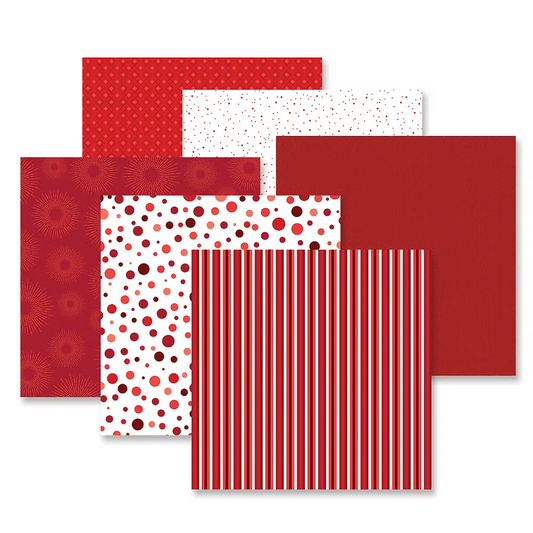 Totally Tonal Red Designer Paper Pack