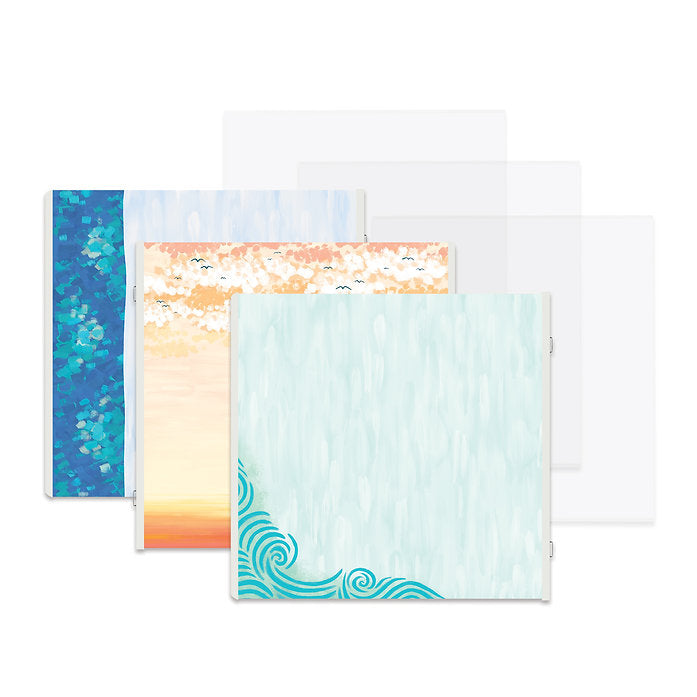 Serene Waters Fast2Fab 12x12 Refill Pages