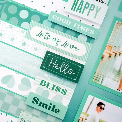 Totally Tonal Island Waters Stickers