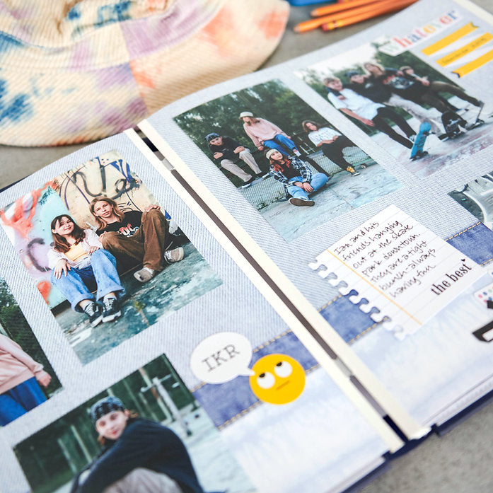 Denim Fast2Fab 12x12 Refill Pages