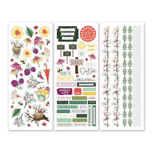 Painted Garden Stickers