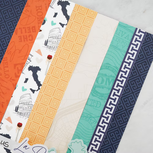 Rome Scenes Designer Paper Pack