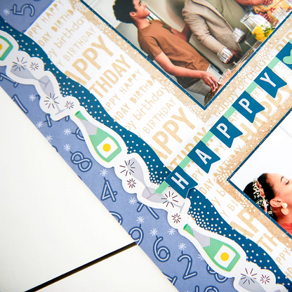 Party Time Border Stickers