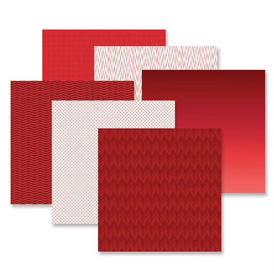 Totally Tonal Red Designer Paper Pack