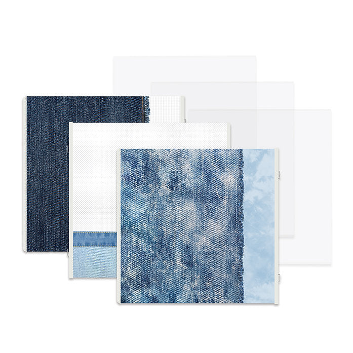 Denim Fast2Fab 12x12 Refill Pages