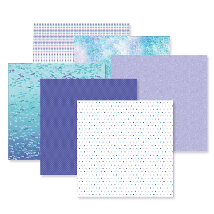 Mermaid Cove Designer Paper Pack