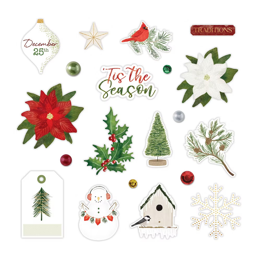 Seasonal Sightings Embellishments