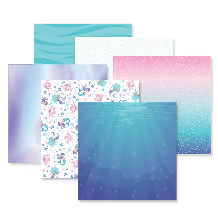 Mermaid Cove Designer Paper Pack
