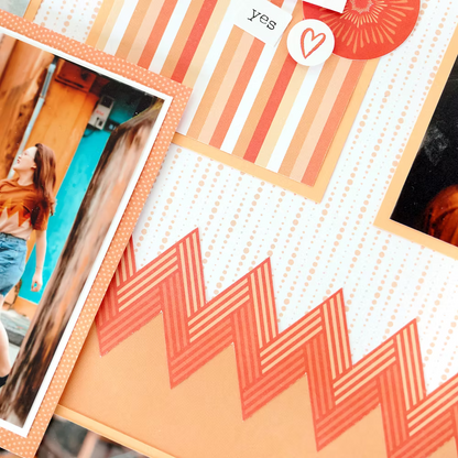 Totally Tonal Tangerine Designer Paper Pack