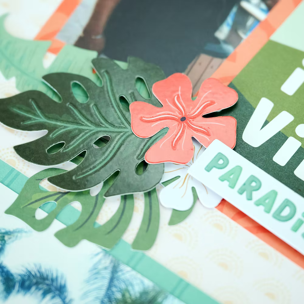 Tropic Time Embellishments