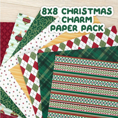 8x8 Christmas Charm Paper Pack (12/pk)