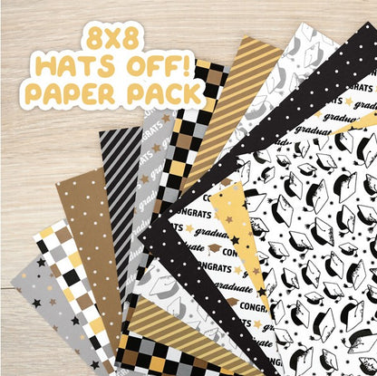 Hat's Off 8x8 Paper Pack
