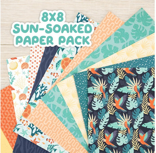 Sun Soaked 8x8 Paper Pack