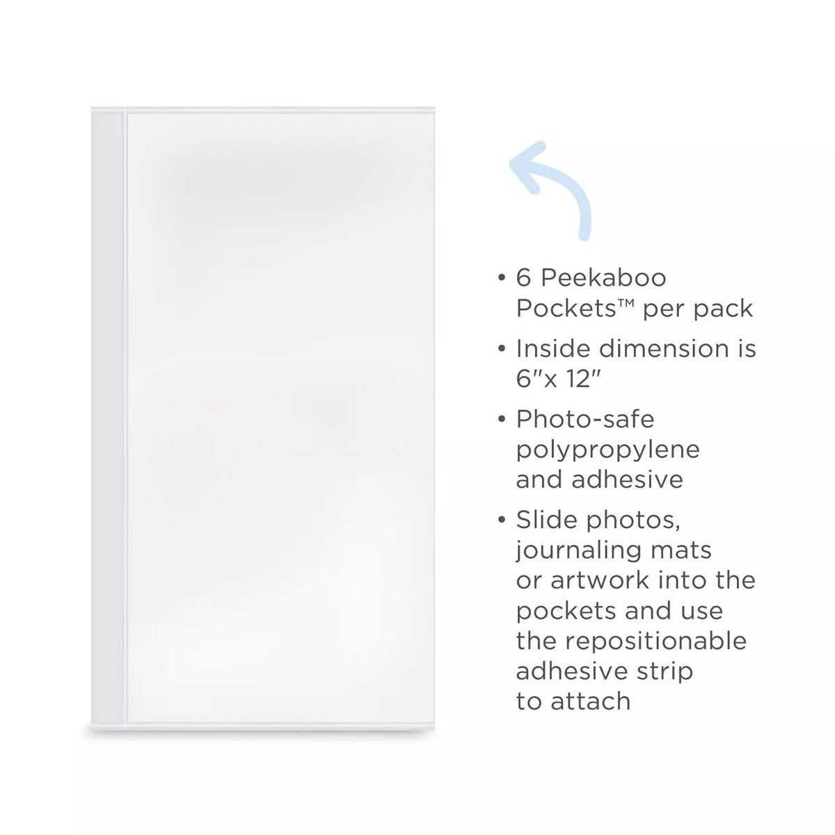6x12 Peekaboo Pockets™ (6/pk)