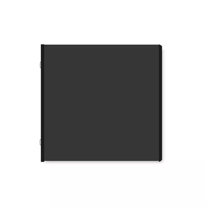 Black 8x8 Plain Pages and Protectors (12/pk)