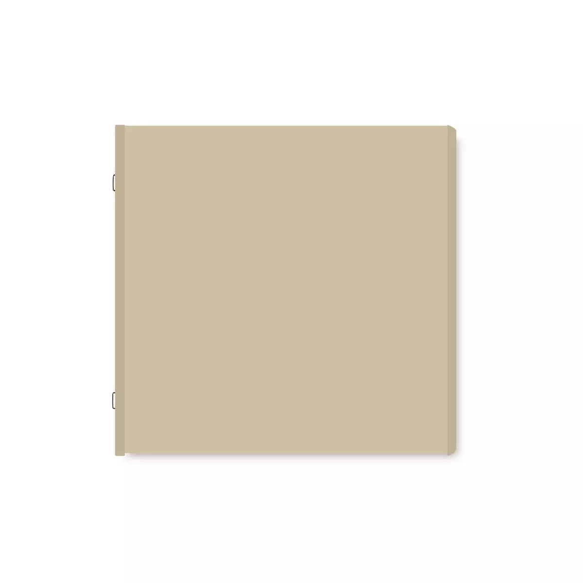 Natural 8x8 Plain Pages and Protectors (12/pk)