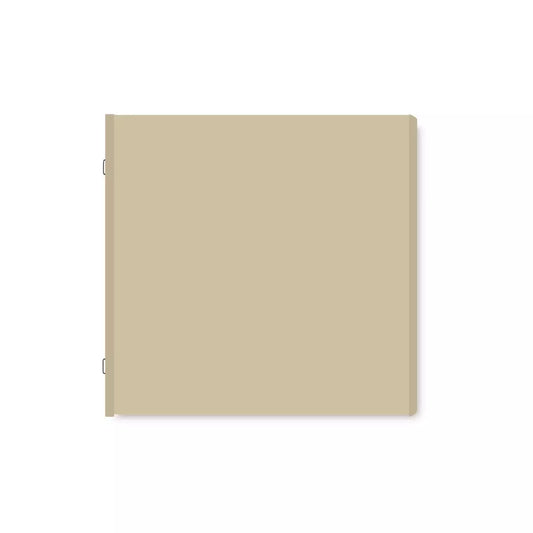 Natural 8x8 Plain Pages and Protectors (12/pk)
