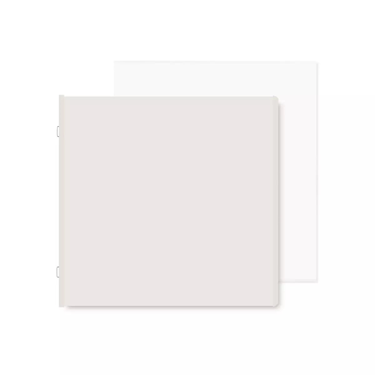 Spargo 8x8 Plain Pages and Protectors (12/pk)