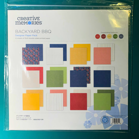 Backyard BBQ Designer Paper Pack
