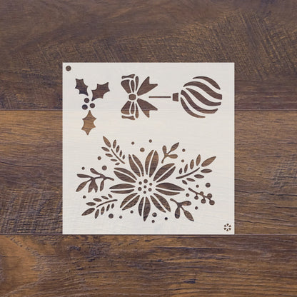 5x5 Inking Stencil - Holiday Elements
