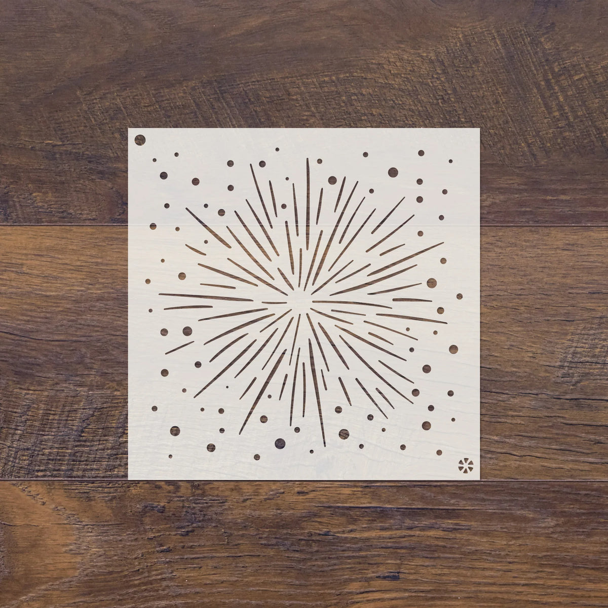 5x5 Inking Stencil - Festive Bursts