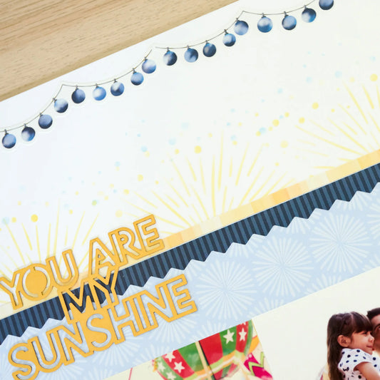 5x5 Inking Stencil - Festive Bursts