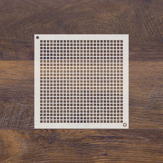 5x5 Inking Stencil - Grid