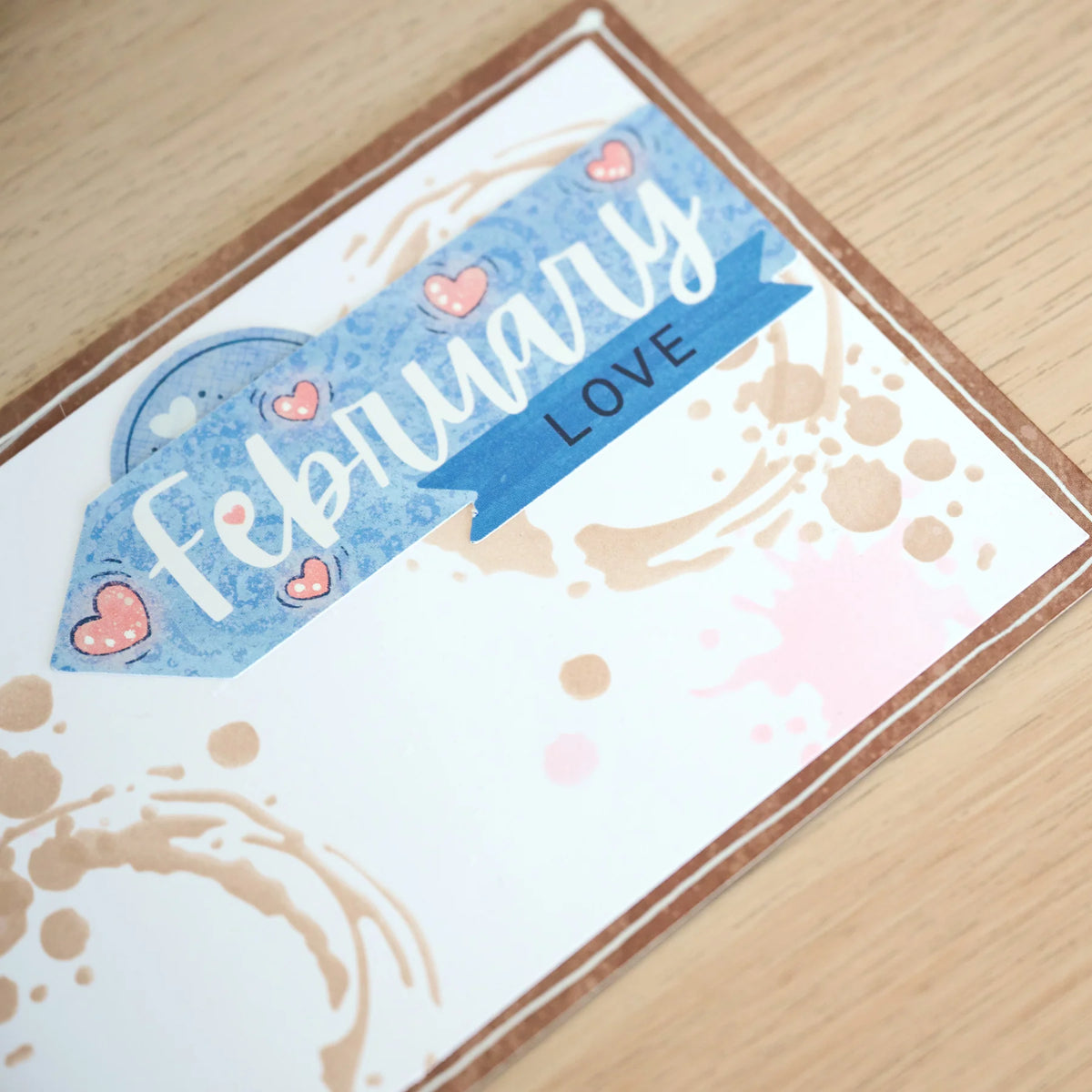 5x5 Inking Stencil - Splattered Elements
