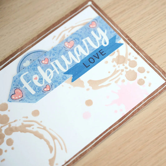 5x5 Inking Stencil - Splattered Elements