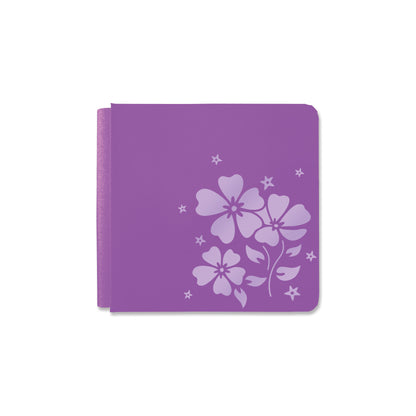 8x8 Starry Blooms Album Cover - Grape