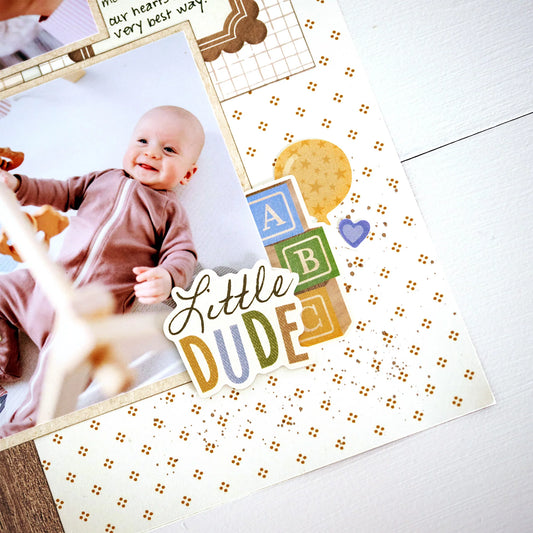 Bundle of Joy Stickers - Boy (3/pk)