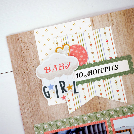 Bundle of Joy Stickers - Girl (3/pk)