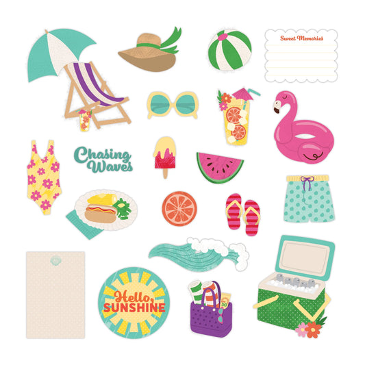 Chasing the Sun UV Embellishments (40/pk)