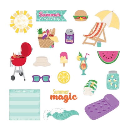 Chasing the Sun UV Embellishments (40/pk)