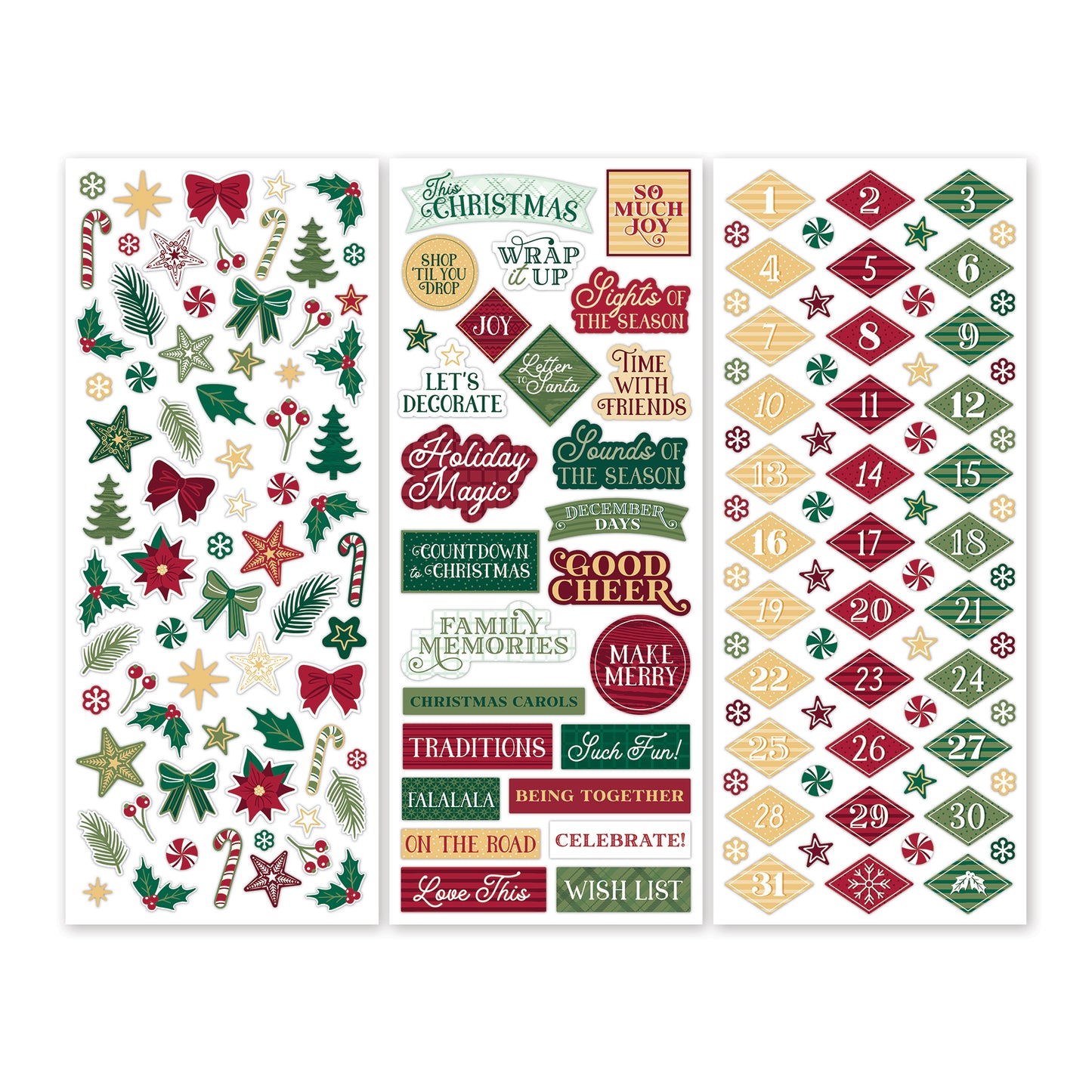 December Days Stickers