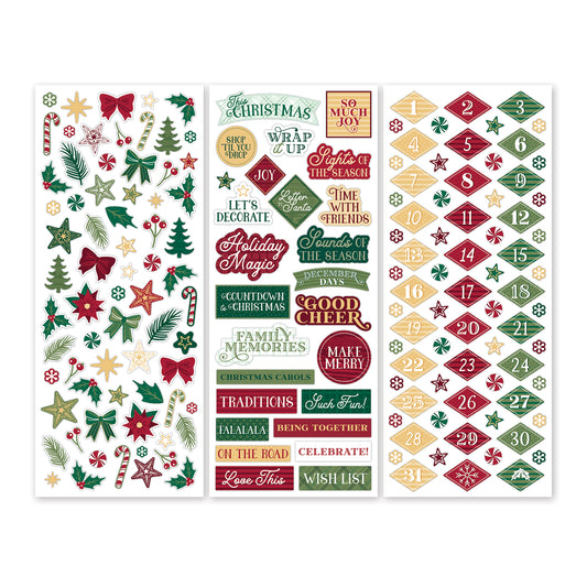 December Days Stickers