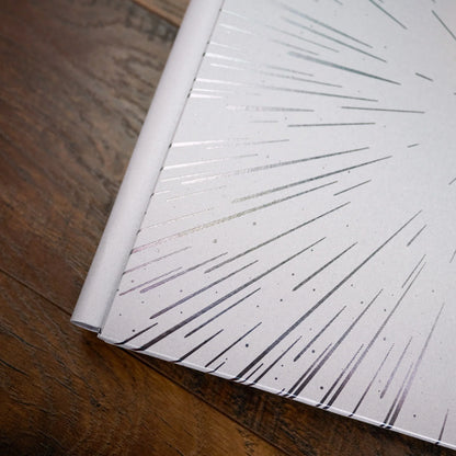 Deep Space Drift 12x12 Album Cover - Metallic Silver
