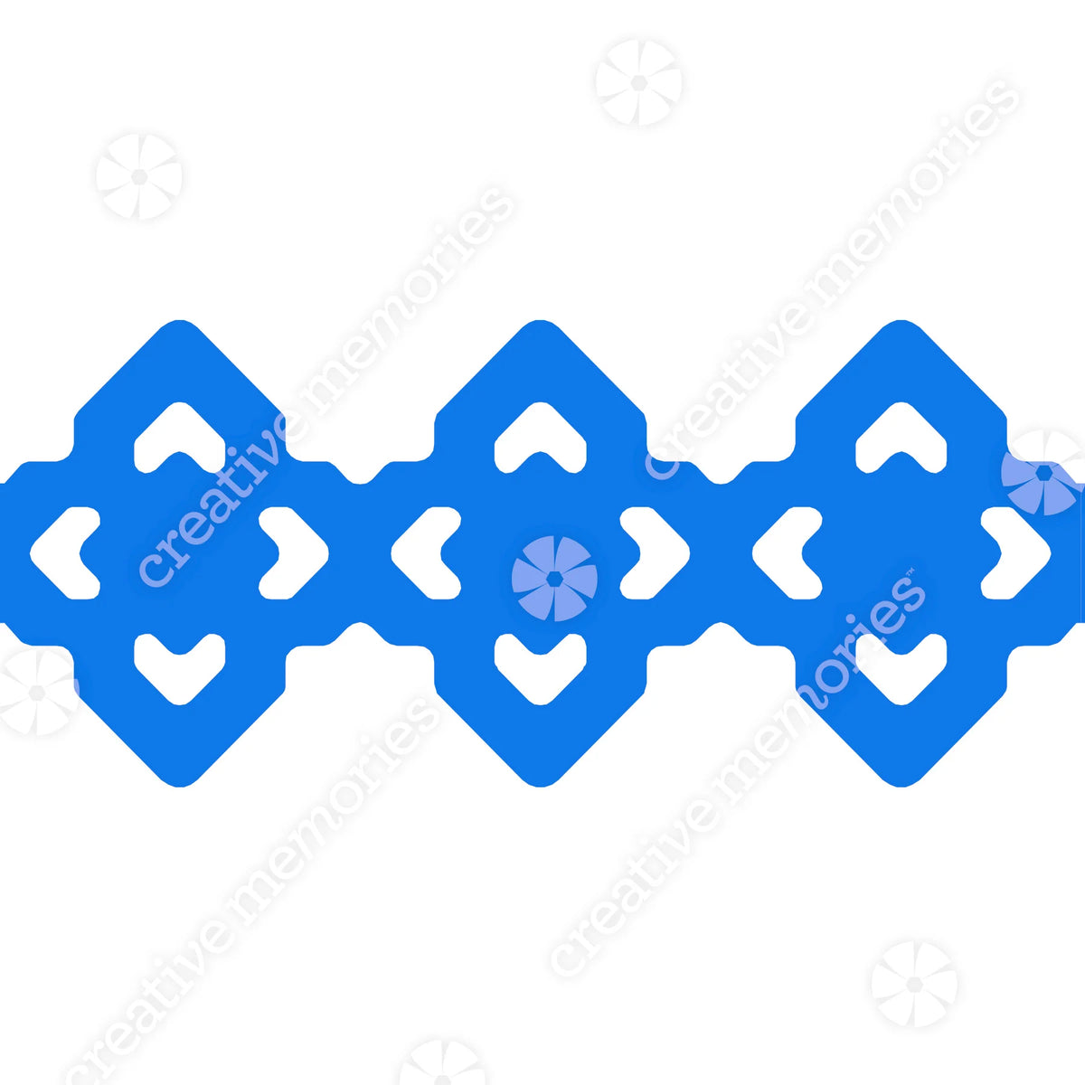 Diamond Chevron Chain Border Maker Cartridge